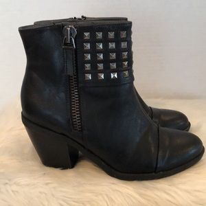 Rialto Ankle Boots w/ Gun Metal Studs